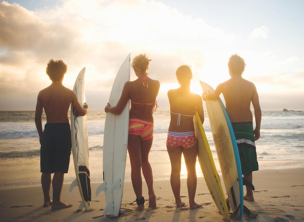 Meet the team surfers