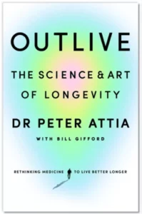 Outlived cover by Dr Peter Attia